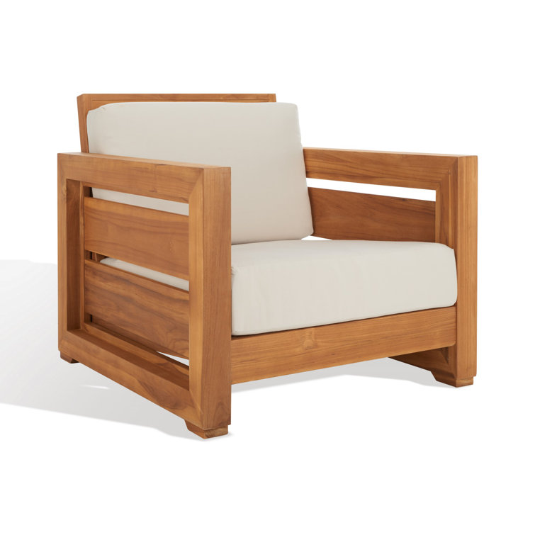 Safavieh best sale teak chair